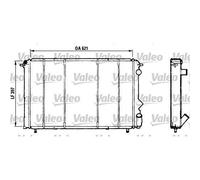 Valeo Radiateur de refroidissement du moteur 730184
