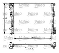 Radiateur de moteur - VALEO - 731166 - RAD MOT PSA Evasion Jumpy 806 Expert