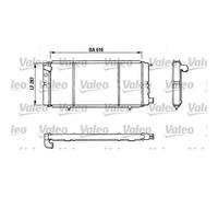 VALEO Radiateur, Refroidissement du moteur 810827