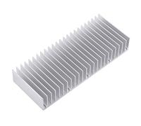 Radiateur de refroidissement de radiateur en aluminium 24 dents Dissipateur de chaleur de refroidissement 15 x 5,9 x 2,5 cm (5,9 x 2,32 x 0,98 pouces)