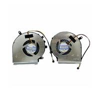 Radiateur De Refroidissement De Ventilateur De Processeur for Ordinateur Portable, Compatible for MSI GE72 GE62 PE60 PE70 GL62 GL72 GP62 2QE 6QG MS-1794 MS-1795 PAAD06015SL N318(1 Pair Fan)