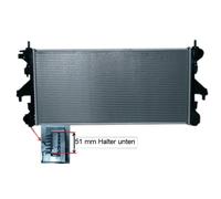 Radiateur de Refroidissement L = 780 H =3 68 B =3 2 Climatiques Support Dessous