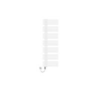 Radiateur de Salle de Bain Design Iron EM Electrique avec Résistance 1200W -