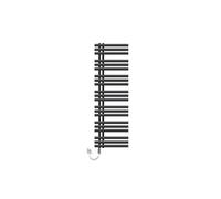 ECD Germany Radiateur Design Iron EM sèche-serviettes - 500 x 1600 mm - anthracite - radiateur mural - radiateur électrique 900W