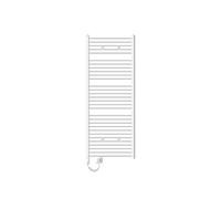 ECD Germany Radiateur de salle de bain électrique 900W - 750 x 1800 mm - blanc - droit Weiß