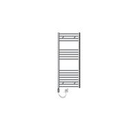 Radiateur de Salle de Bain Electrique, Chrome, Elément Chauffant 900W, Grande