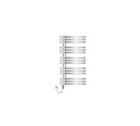 Radiateur de salle de bain Iron EM avec élément chauffant 900W 600x1200 mm Chrome