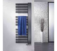 Radiateur de salle de bains HSK Softcube Plus, version gauche largeur : 61cm, hauteur : 121cm, 8876121L172, Couleur: grès