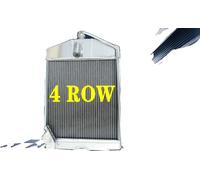 Radiateur de tracteur Ford, compatible avec les modèles 2N, 8N, 9N, conception efficace à 2 rangées, taille d'entrée/sortie 1,5