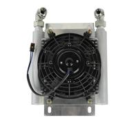 Radiateur de Ventilateur Hydraulique pour Mini Excavatrice AGT-H12 | Large compatibilité, Connexions double taille, Dissipation thermique efficace, Fonctionnement silencieux