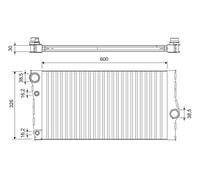 VALEO 701193 Radiateur du moteur