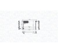 MAGNETI MARELLI 350213212700 Radiateur du moteur