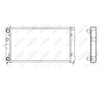NRF Radiateur du moteur 519501 pour VW Golf III