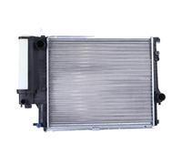 Radiateur d'eau ailettes jointes mécaniquement 60607 NISSENS pour BMW 5