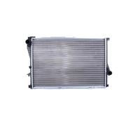 Radiateur d'eau ailettes jointes mécaniquement 60648 NISSENS pour BMW 5 7