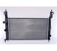 Radiateur d'eau ailettes jointes mécaniquement 63087A NISSENS pour OPEL