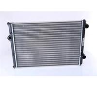 Radiateur d'eau ailettes jointes mécaniquement 652511 NISSENS pour VW