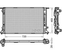 DENSO DRM02022 Radiateur du moteur