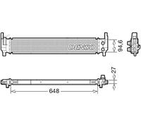 DENSO DRM02042 Radiateur du moteur