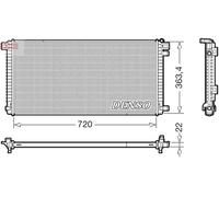 DENSO DRM02051 Radiateur du moteur