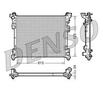 Radiateur, refroidissement du moteur DENSO DRM06006