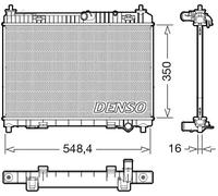 Radiateur d'eau DRM10113 DENSO pour FORD FIESTA VI KA+ III B-MAX