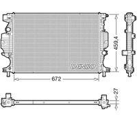 Radiateur d'eau DRM10120 DENSO pour FORD MONDEO V Turnier S-MAX GALAXY III