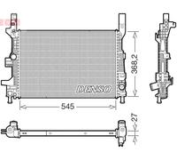 Radiateur d'eau DRM10122 DENSO pour FORD FOCUS III FOCUS III Turnier C-MAX II