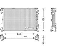 DENSO DRM17048 Radiateur du moteur