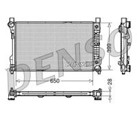 Radiateur d'eau DRM17079 DENSO pour MERCEDES-BENZ T-Model CLK