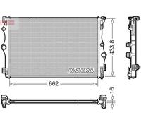 Radiateur d'eau DRM17098 DENSO