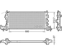 DENSO DRM20118 Radiateur du moteur