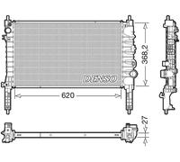 Radiateur d'eau DRM20122 DENSO pour OPEL MOKKA / MOKKA X