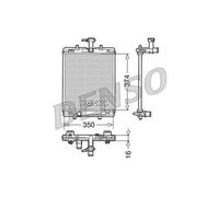 DENSO DRM21602 Radiateur du moteur