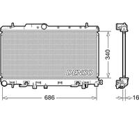 DENSO DRM36018 Radiateur du moteur