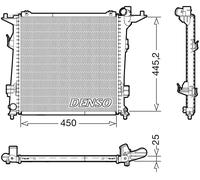 Radiateur d'eau DRM43006 DENSO pour KIA CEE'D SW PRO CEE'D