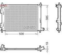 Radiateur d'eau DRM43013 DENSO pour KIA RIO IV STONIC