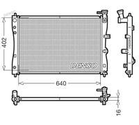 DENSO DRM45005 Radiateur du moteur