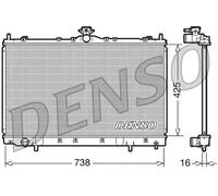 Radiateur d'eau DRM45012 DENSO pour MITSUBISHI GRANDIS