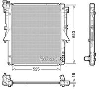 DENSO DRM45054 Radiateur du moteur