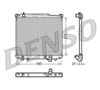 DENSO DRM47020 Radiateur du moteur