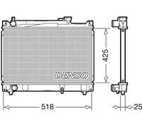 Radiateur, refroidissement du moteur DENSO DRM47030