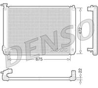 Radiateur d'eau DRM51010 DENSO