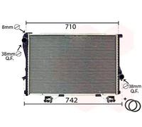 Van Wezel Autoparts Radiateur moteur 06002233 pour BMW Série 7 E38 (09/1998-07/2001)
