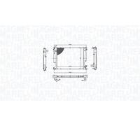 Radiateur d'eau Grille de radiateur soudée 350213212400 MAGNETI MARELLI