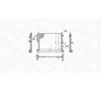 MAGNETI MARELLI 350213214300 Radiateur du moteur