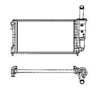 NRF 53606 Radiateur du moteur