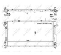 NRF 56020 Radiateur du moteur