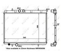 Radiateur d'eau Grille de radiateur soudée 56095 NRF pour PEUGEOT