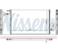 Radiateur d'eau Grille de radiateur soudée 606327 NISSENS pour JAGUAR I-PACE